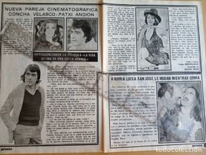 Collectionnisme de Magazine Pronto: reportaje revista pronto - concha velasco patxi andion - populares pronto marisol, analia gade